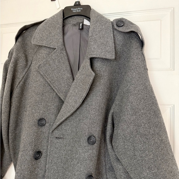 H&M Cropped oversized trench - Picture 2 of 6